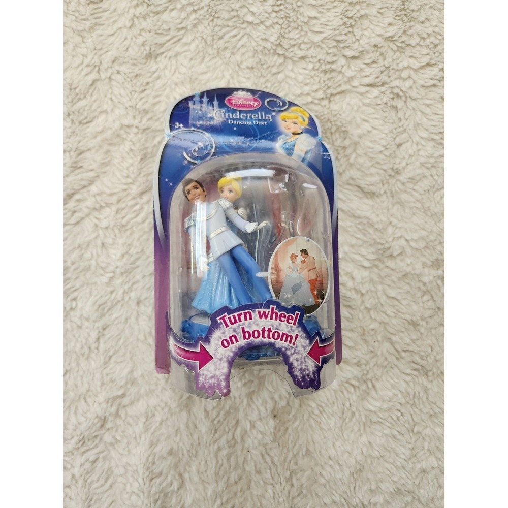 Disney Princess Cinderella Dancing Duet Mattel 2011 Spinning Figure - Picture 1 of 8
